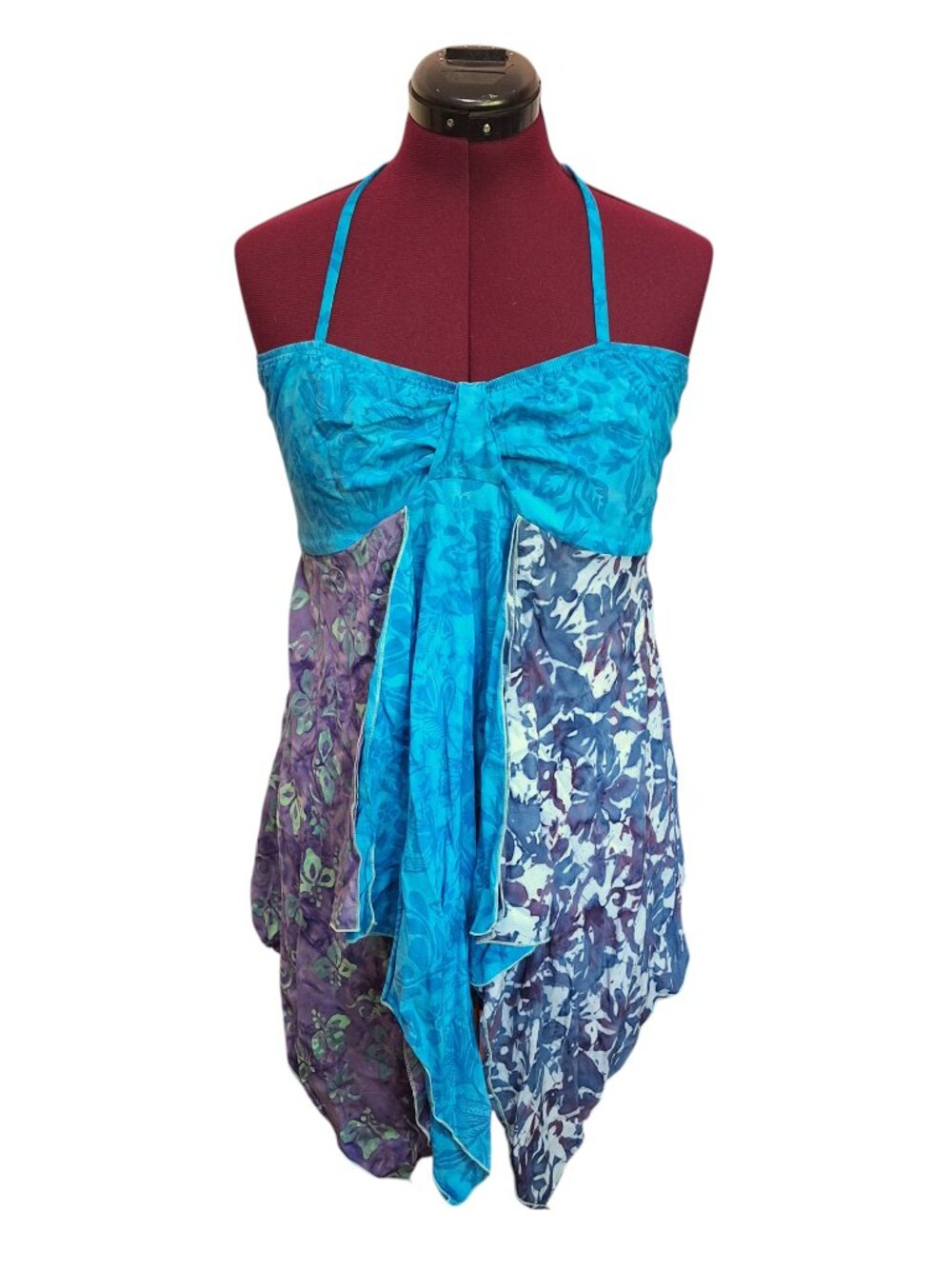 Tie-dye batik top one size